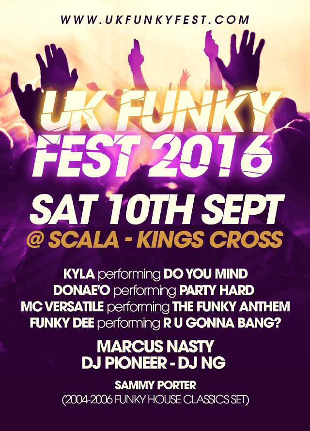 UK Funky Fest 2016 Scala