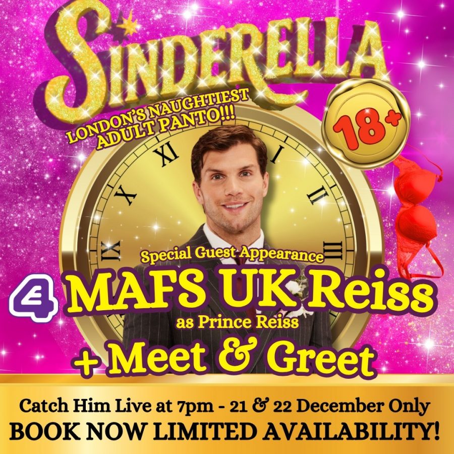 SINDERELLA - London’s Naughtiest Adult Pantomime