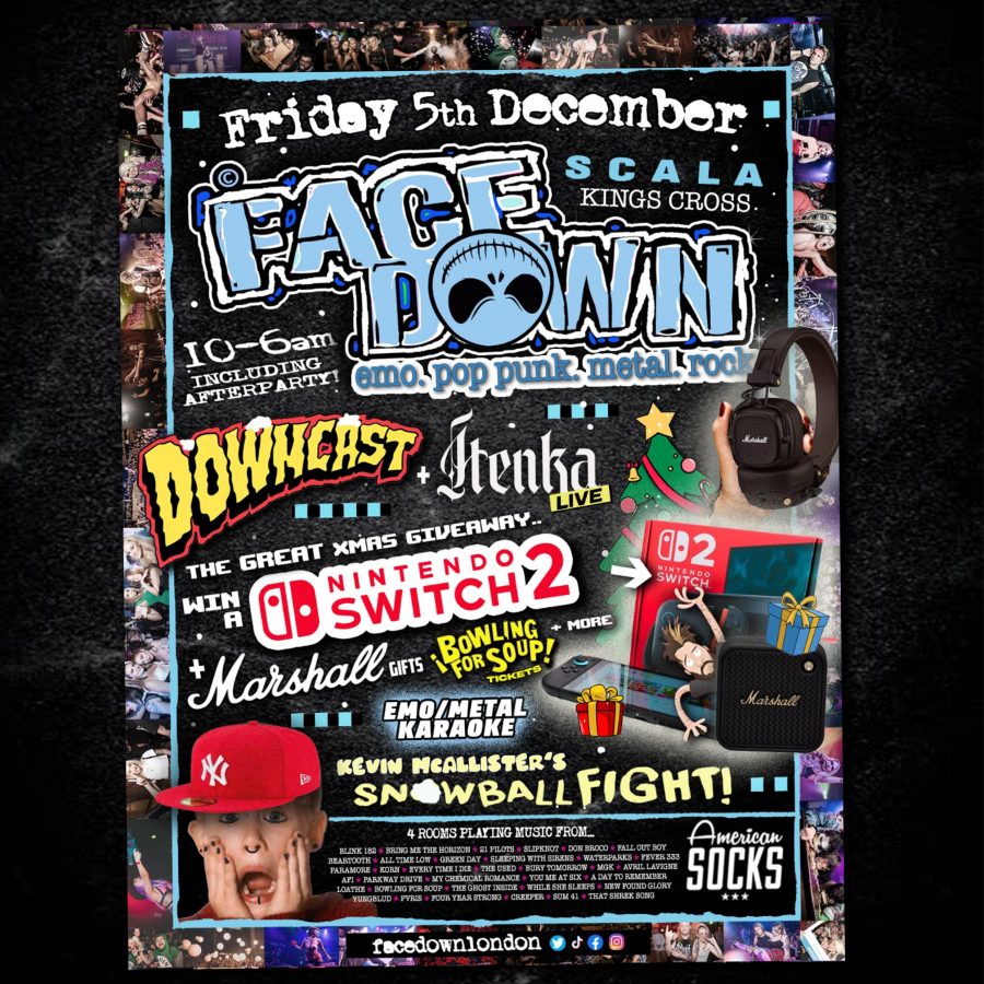 Face Down - Pop Punk, Metal, Emo Night London