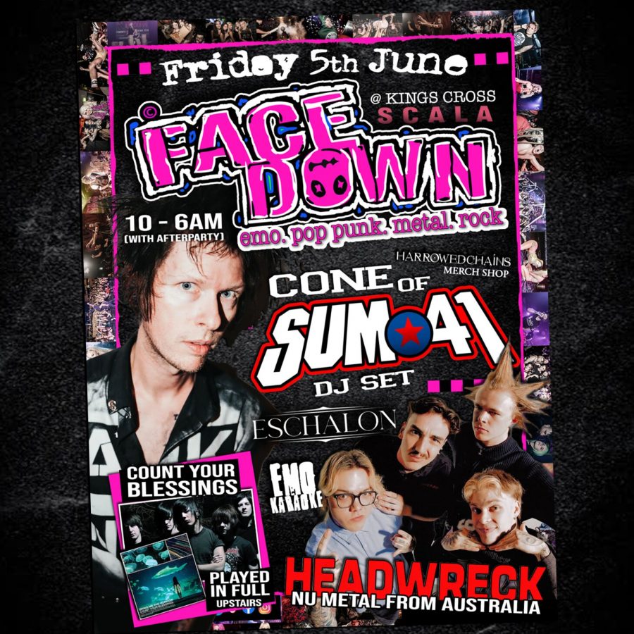 Face Down - Pop Punk, Metal, Emo Night London
