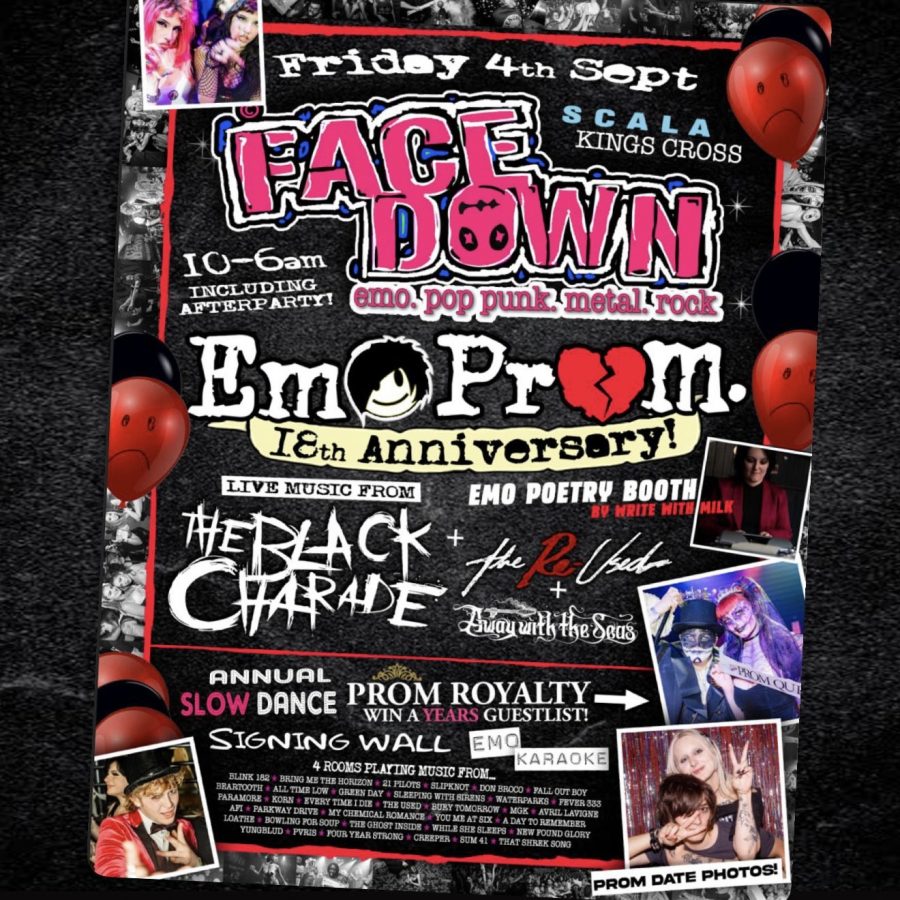 Face Down - Pop Punk, Metal, Emo Night London
